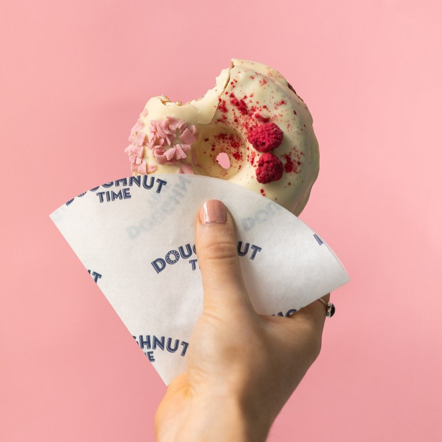 "Baked Signature" glutenfreundliche Kuchen-Donut Geschenkbox