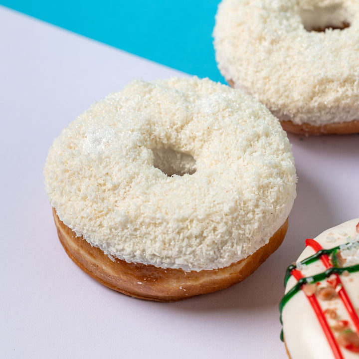 Caja de regalo de donuts "Navidad vegana" (VG)
