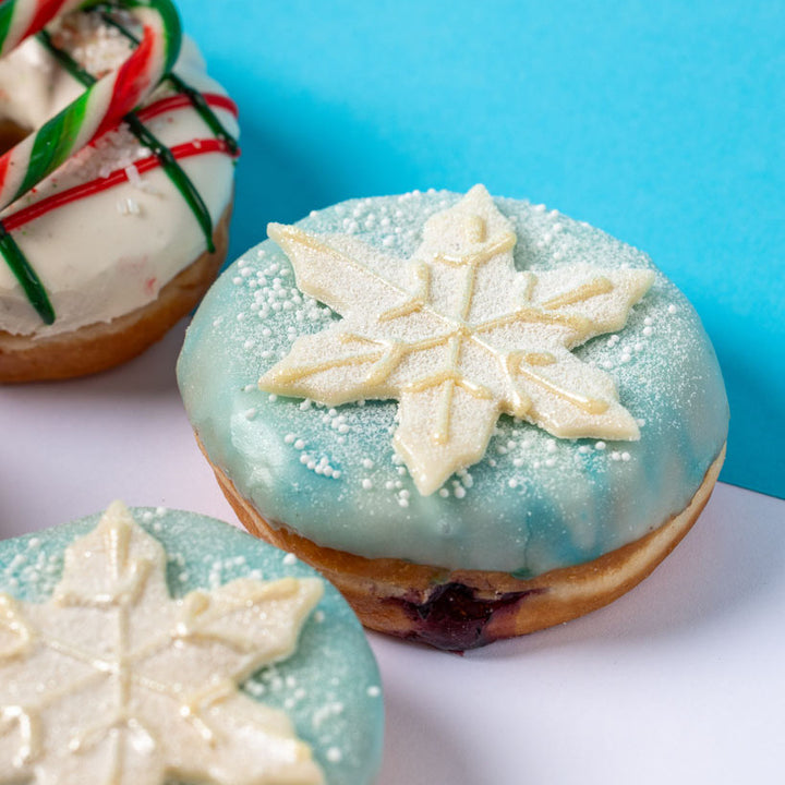 Caja de regalo de donuts "Navidad vegana" (VG)
