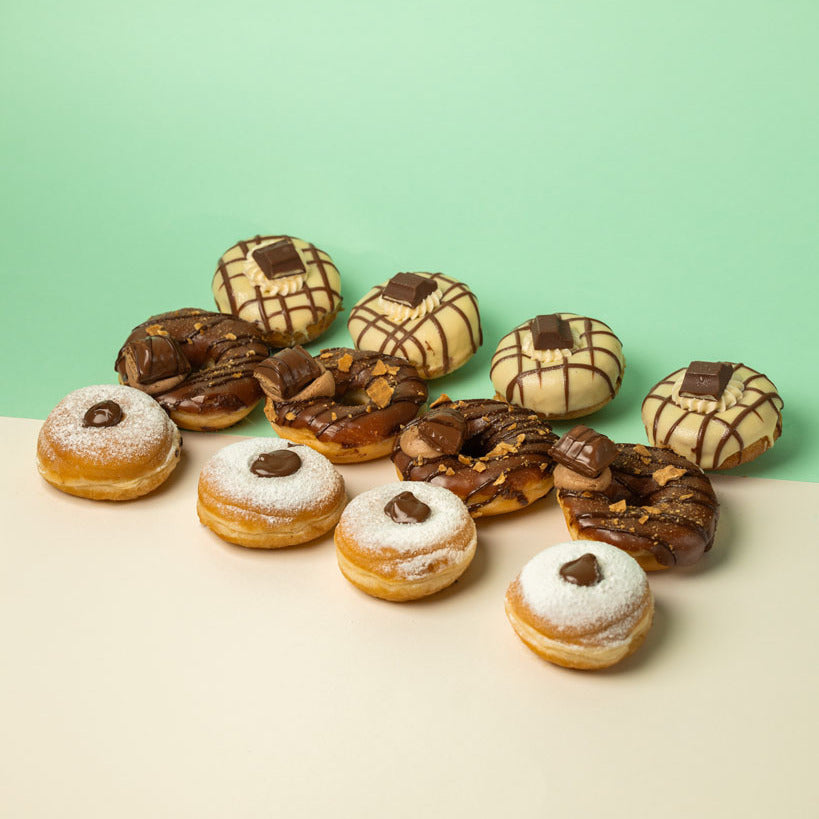Mini-Doughnut Partybox XL - 60 mini ciambelle
