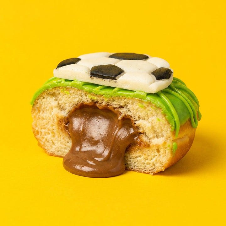 Fußball Donut Geschenkbox (vegan)
