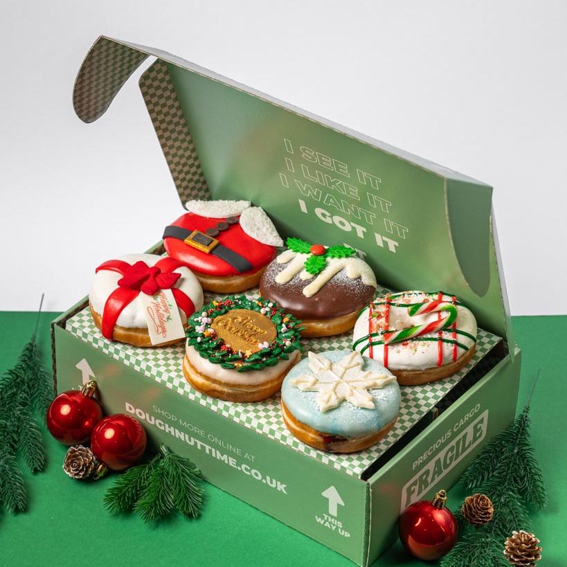 "Confezione regalo di ciambelle "Speciale Natale
