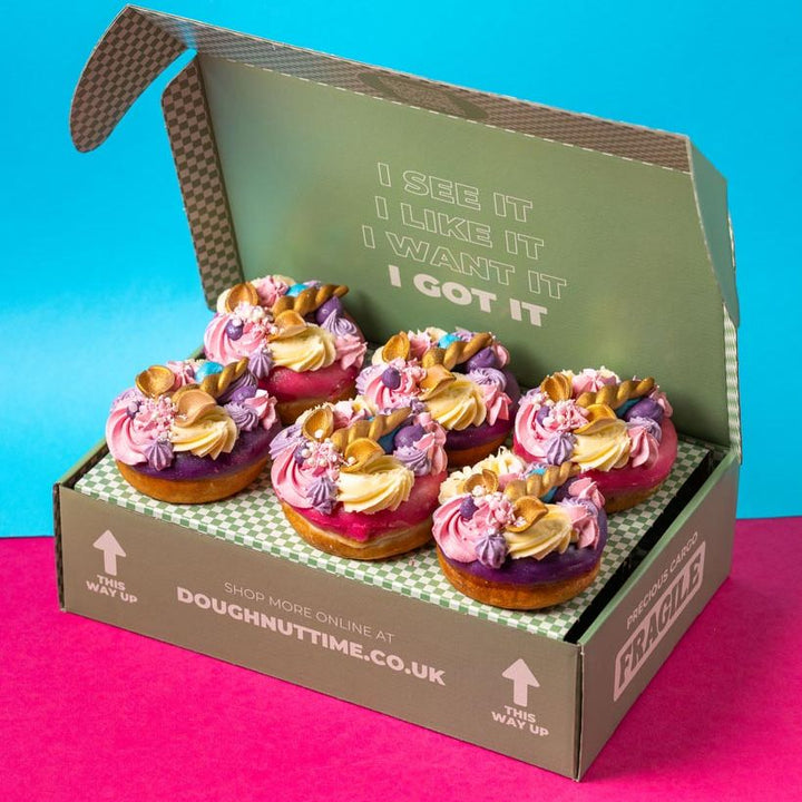 "Unicorn Special" Donut Geschenkbox (vegan)