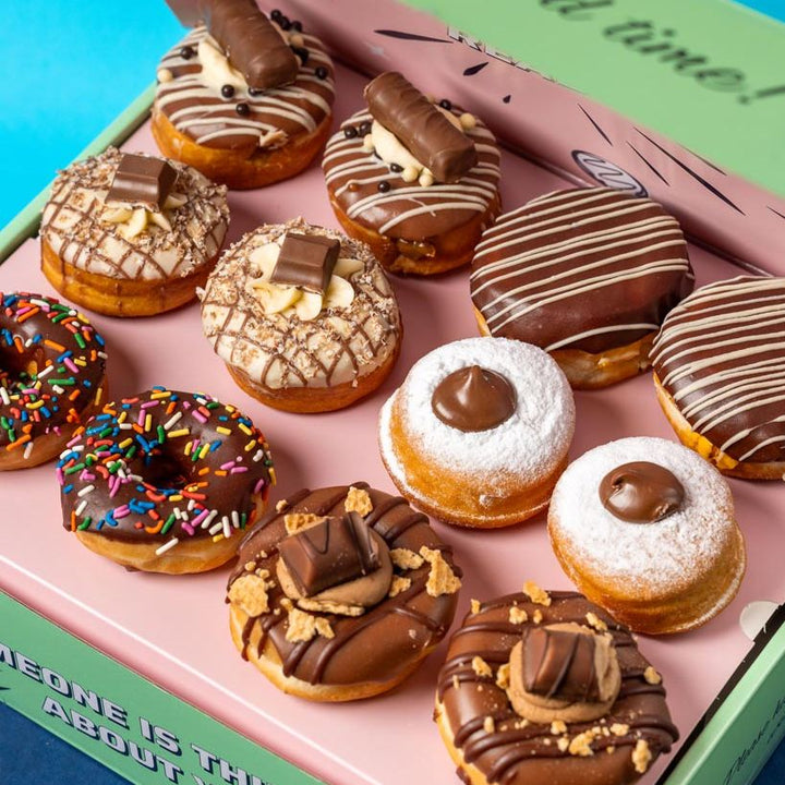 "Chocoholics" Mini-Donut Geschenkbox