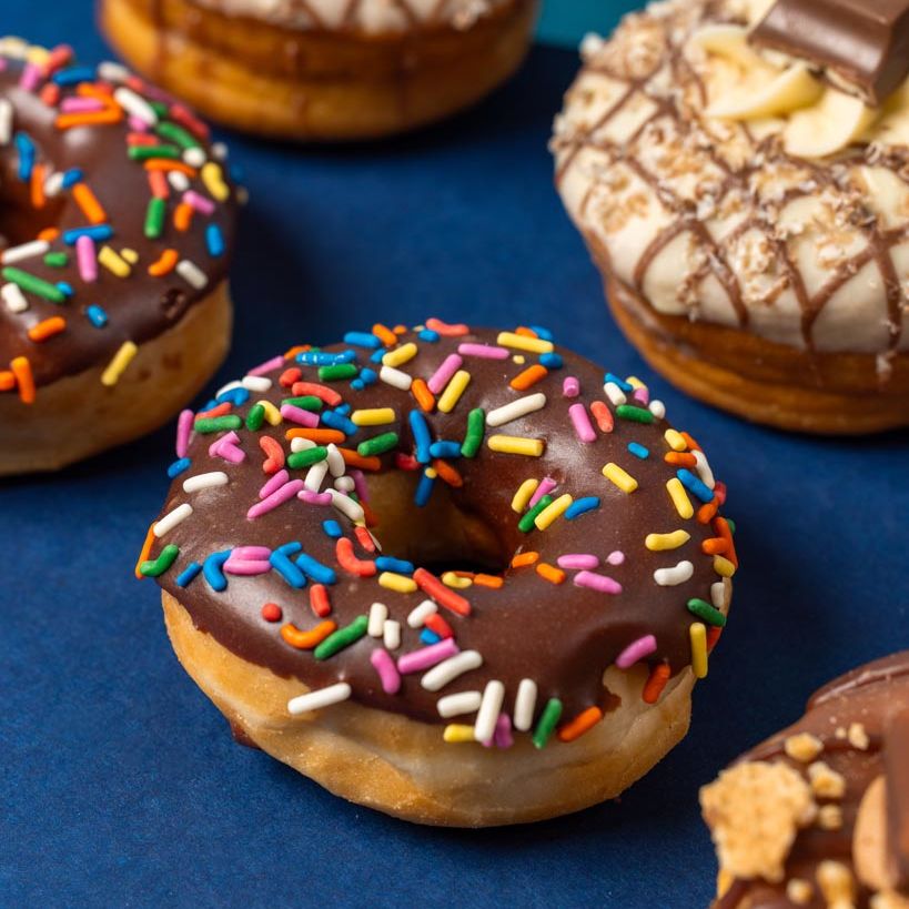 "Chocoholics" Mini-Donut Geschenkbox