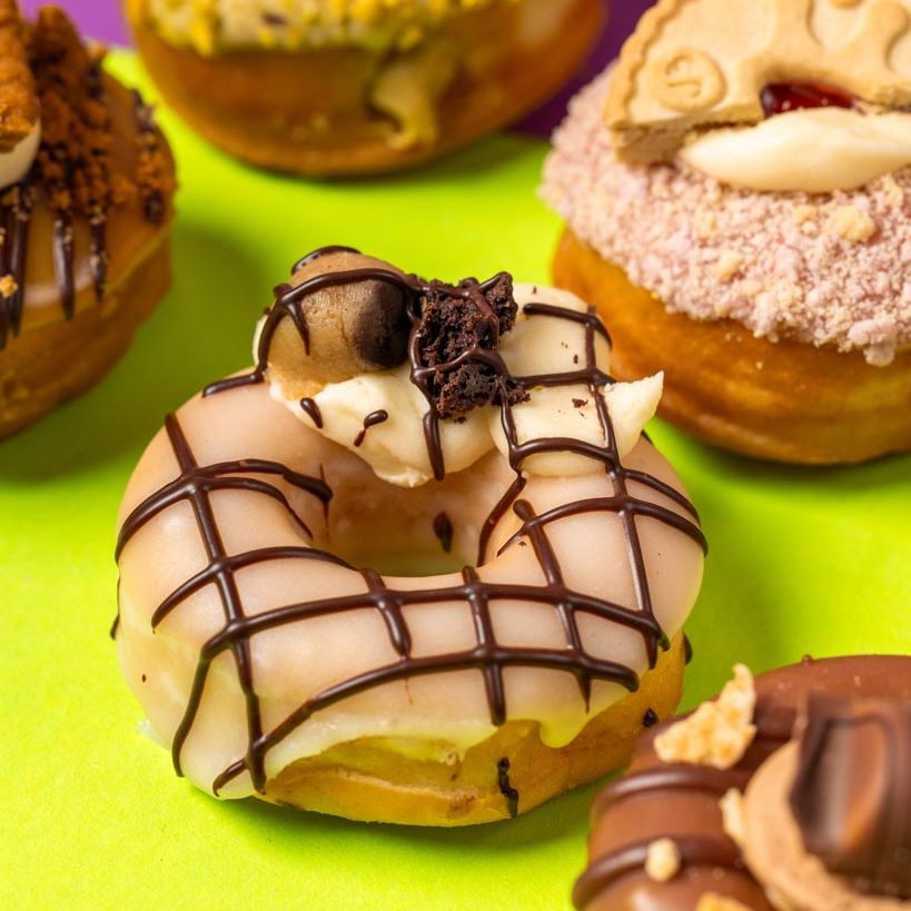 "DT Deluxe Dozen" Mini-Donut Geschenkbox