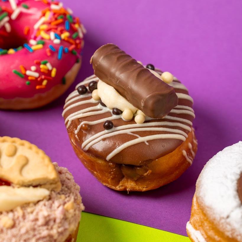 "DT Deluxe Dozen" Mini-Donut Geschenkbox