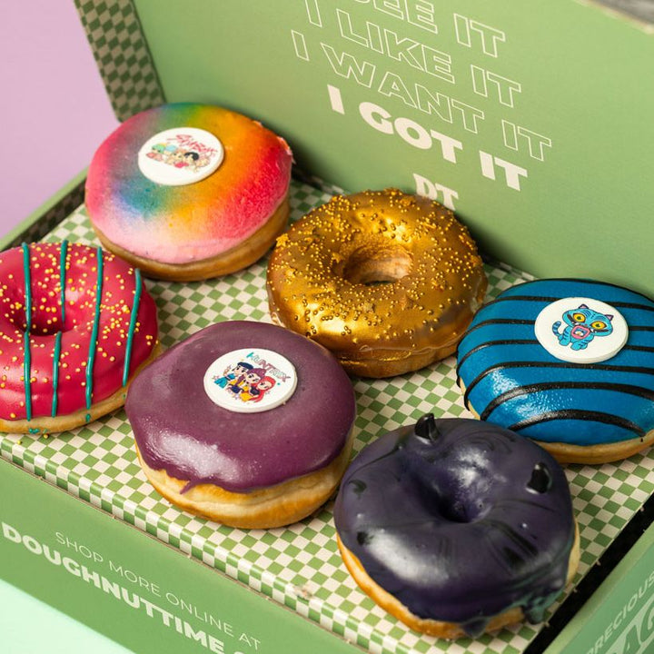 "K-Pop Special" Donut Geschenkbox (vegan)